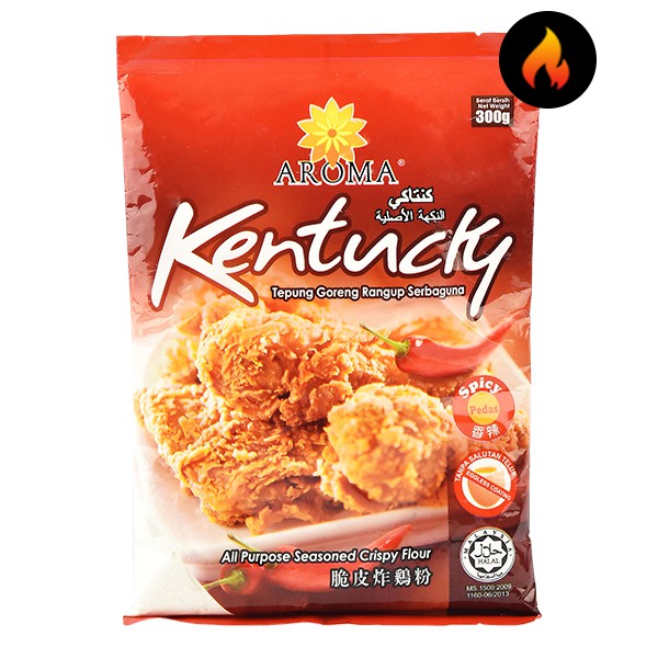AROMA KENTUCKY FRIED CHICKEN POWDER (SPICY) 300G Shopee Malaysia