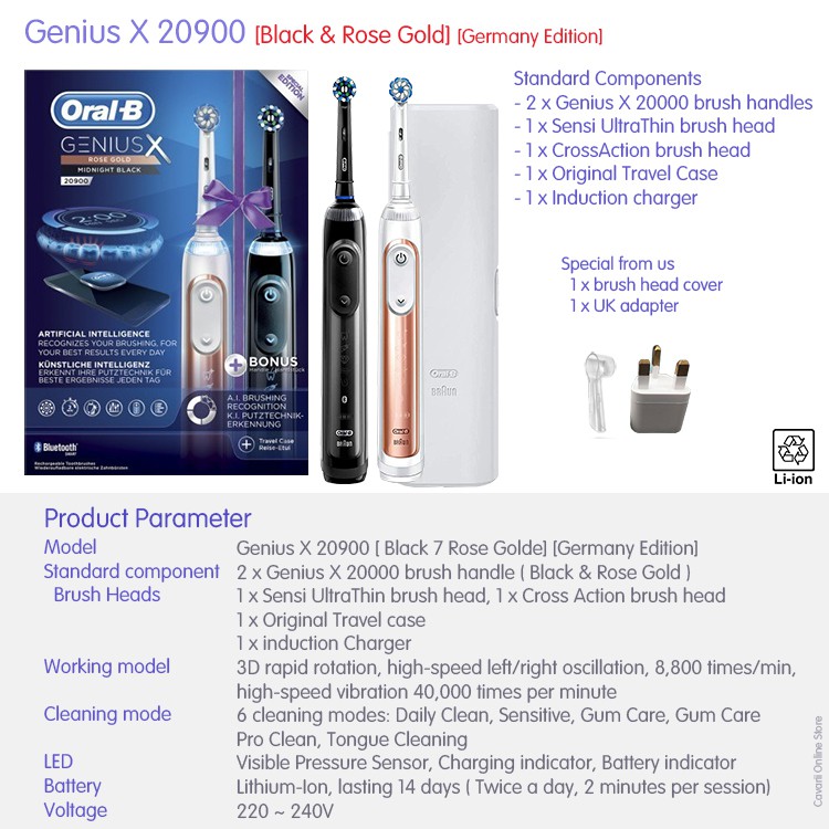 genius x 20900 duopack