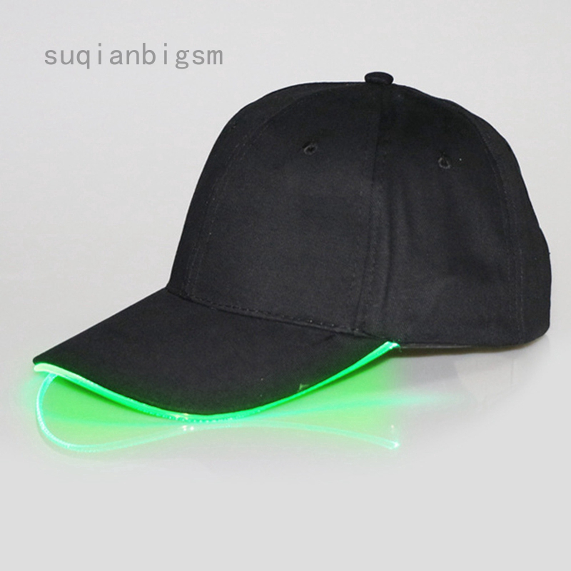 glow baseball cap