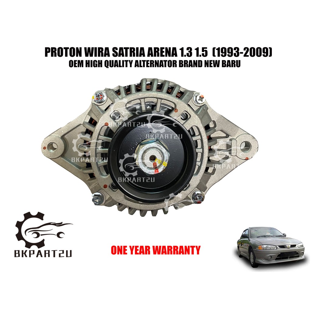 Proton Wira Satria Arena Alternator Made By Oem Brand New One Year Warranty