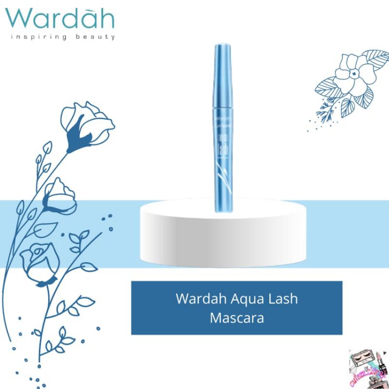Wardah Eyexpert Aqua Lash Mascara with Fiber 20ml for Make Up Shopee