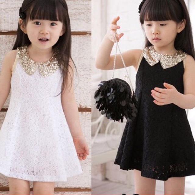 Kid Girl Lace Dress (2 Colours available) | Shopee Malaysia