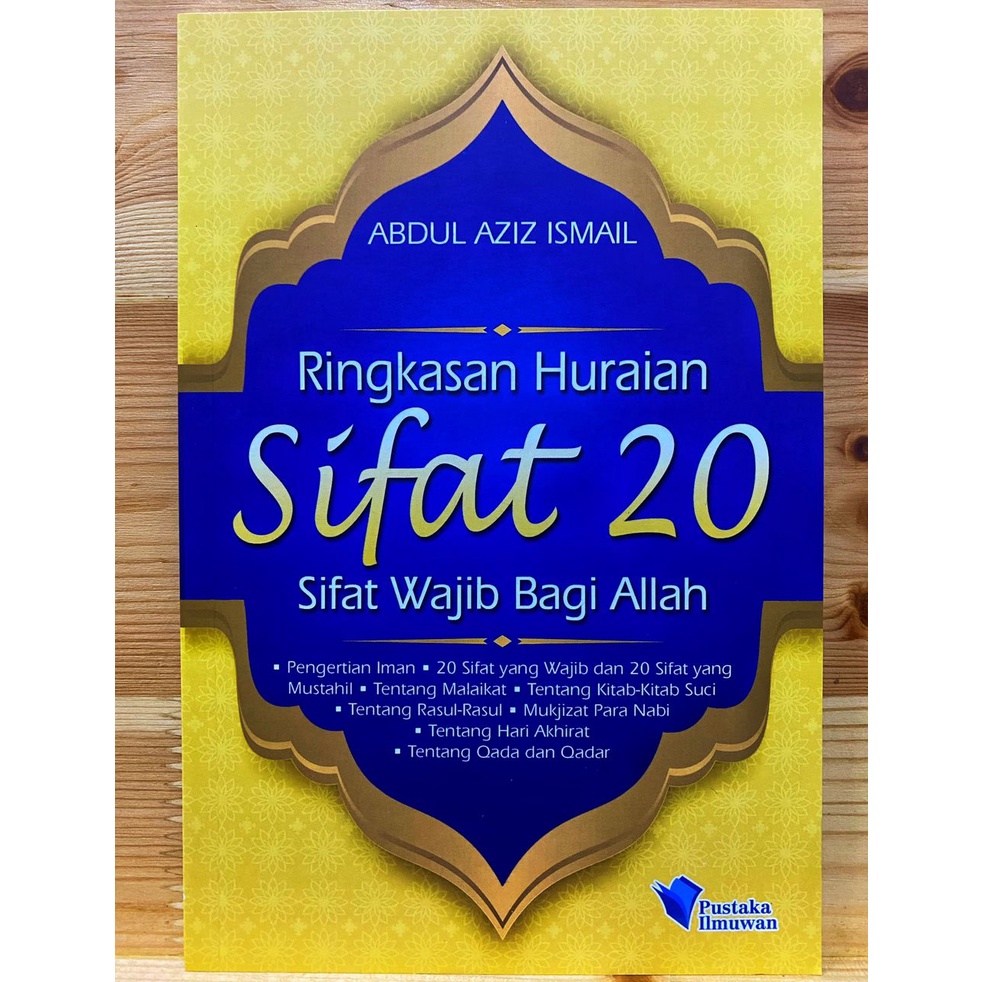 RINGKASAN HURAIAN SIFAT 20 SIFAT WAJIB BAGI ALLAH -P.ILMUWAN | Shopee ...