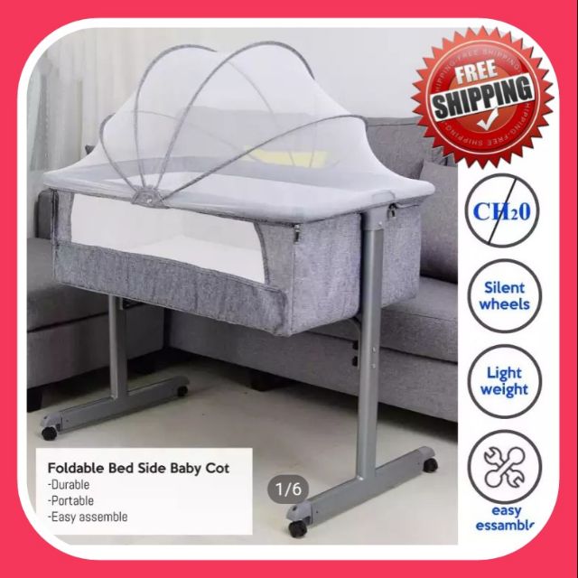 baby crib shopee