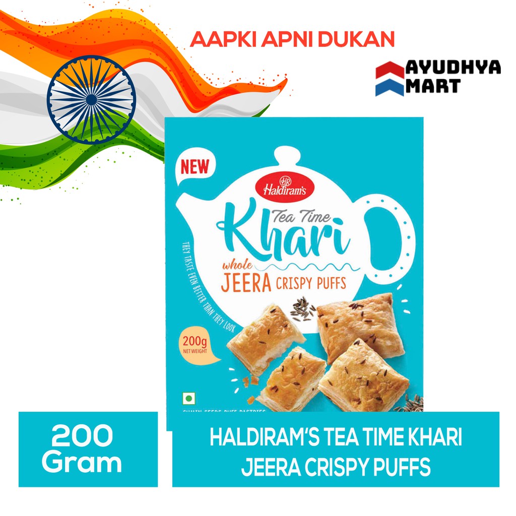 Haldiram Khari Jeera Crispy Puff 200g | Shopee Malaysia