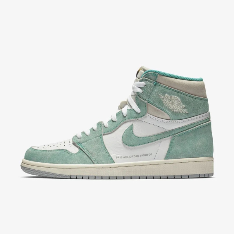 green suede jordan 1