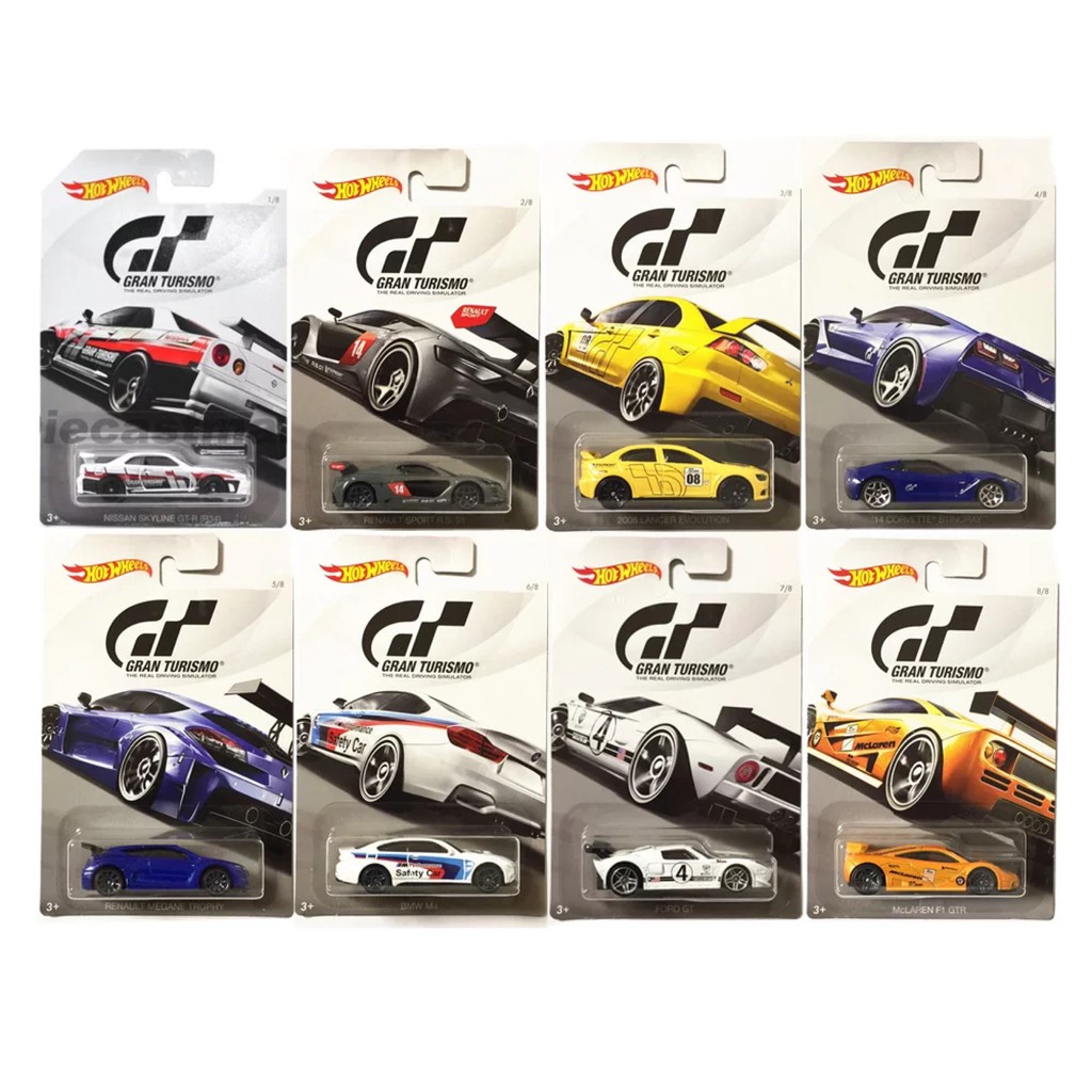 HOTWHEELS GRAN TURISMO SET COLECTION (100% ORIGINAL MATTEL) | Shopee ...