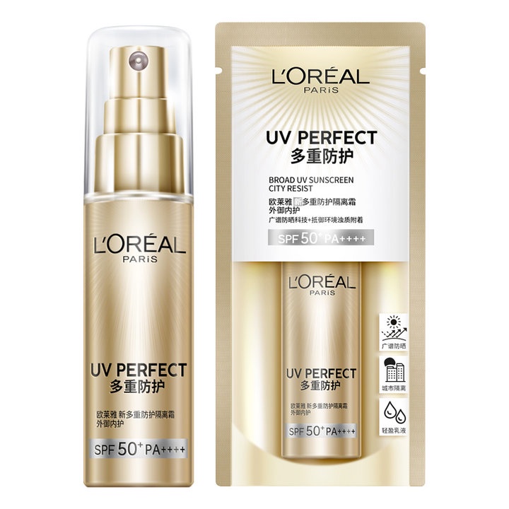 (vivian.shop)L'Oreal Multi Protection Sunscreen SPF50 PA++++ 30ML