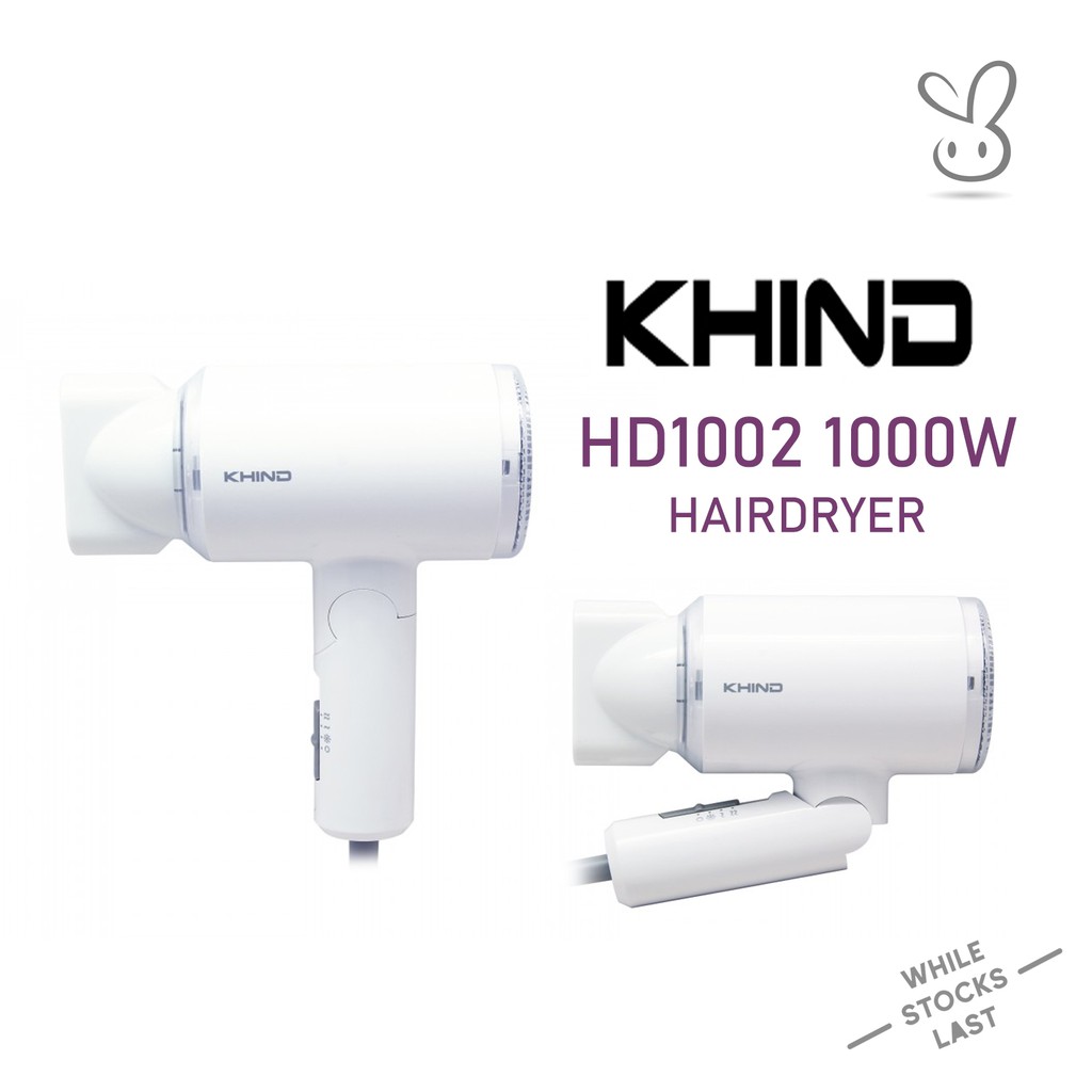 KHIND 1000W Hair Dryer HD1002 | Shopee Malaysia