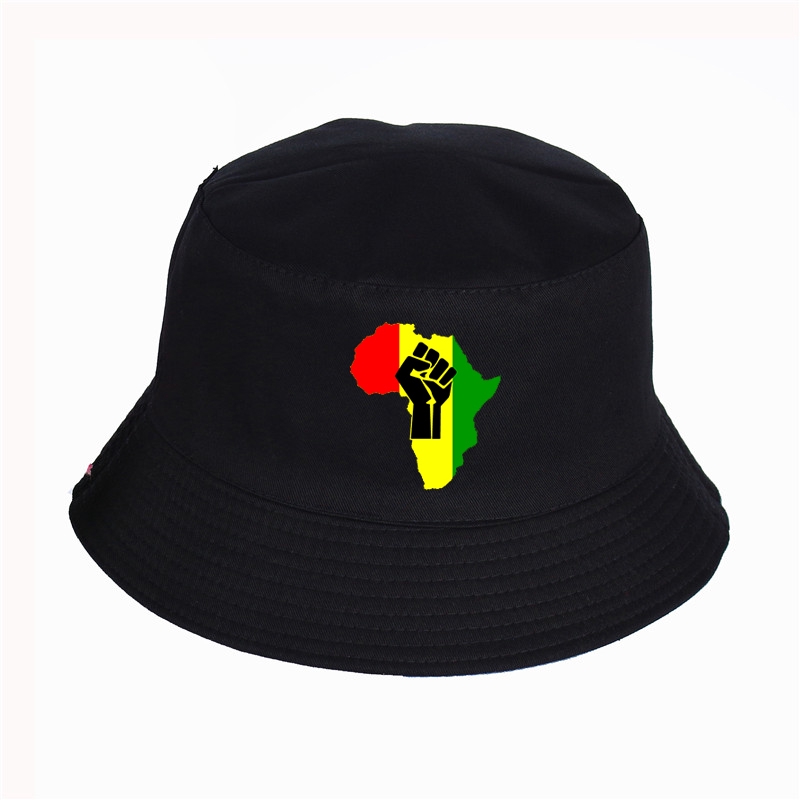rasta bucket hat