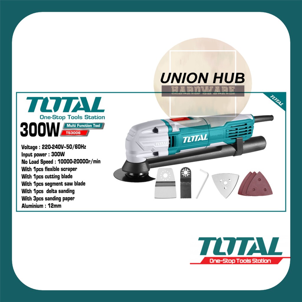 TOTAL BRAND MULTIFUCTION TOOLS MULTI FUCTION 300W TS3006 Shopee Malaysia