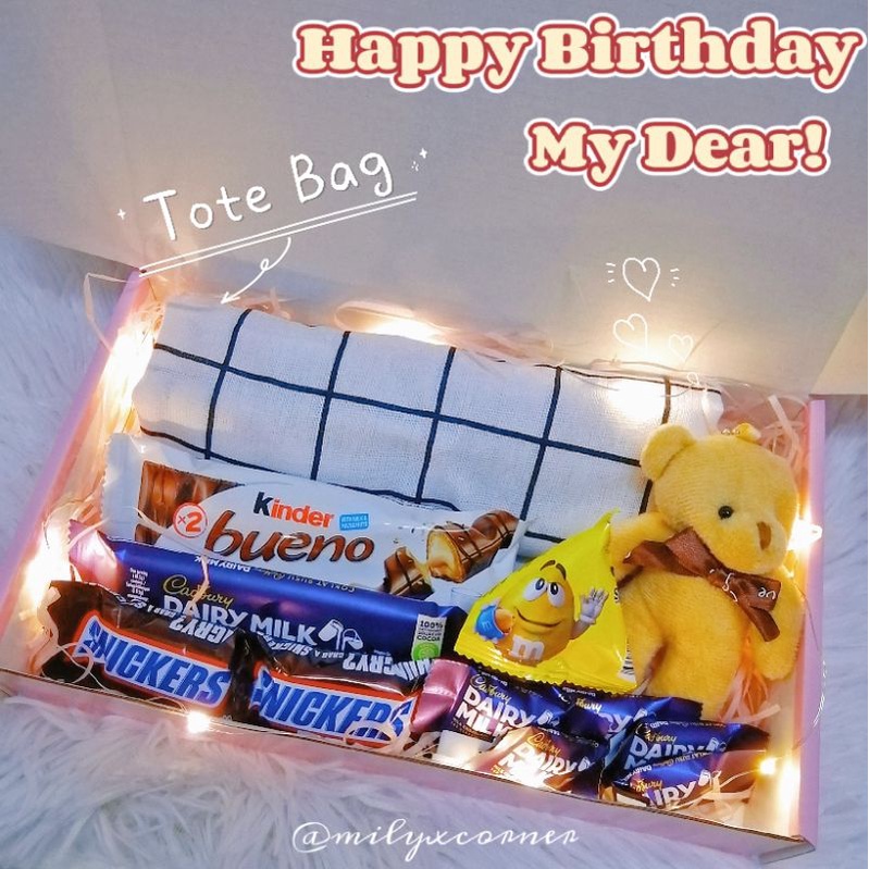 Women Gift Set Tote Bag Gift Box Birthday Ready Stock Surprise Box