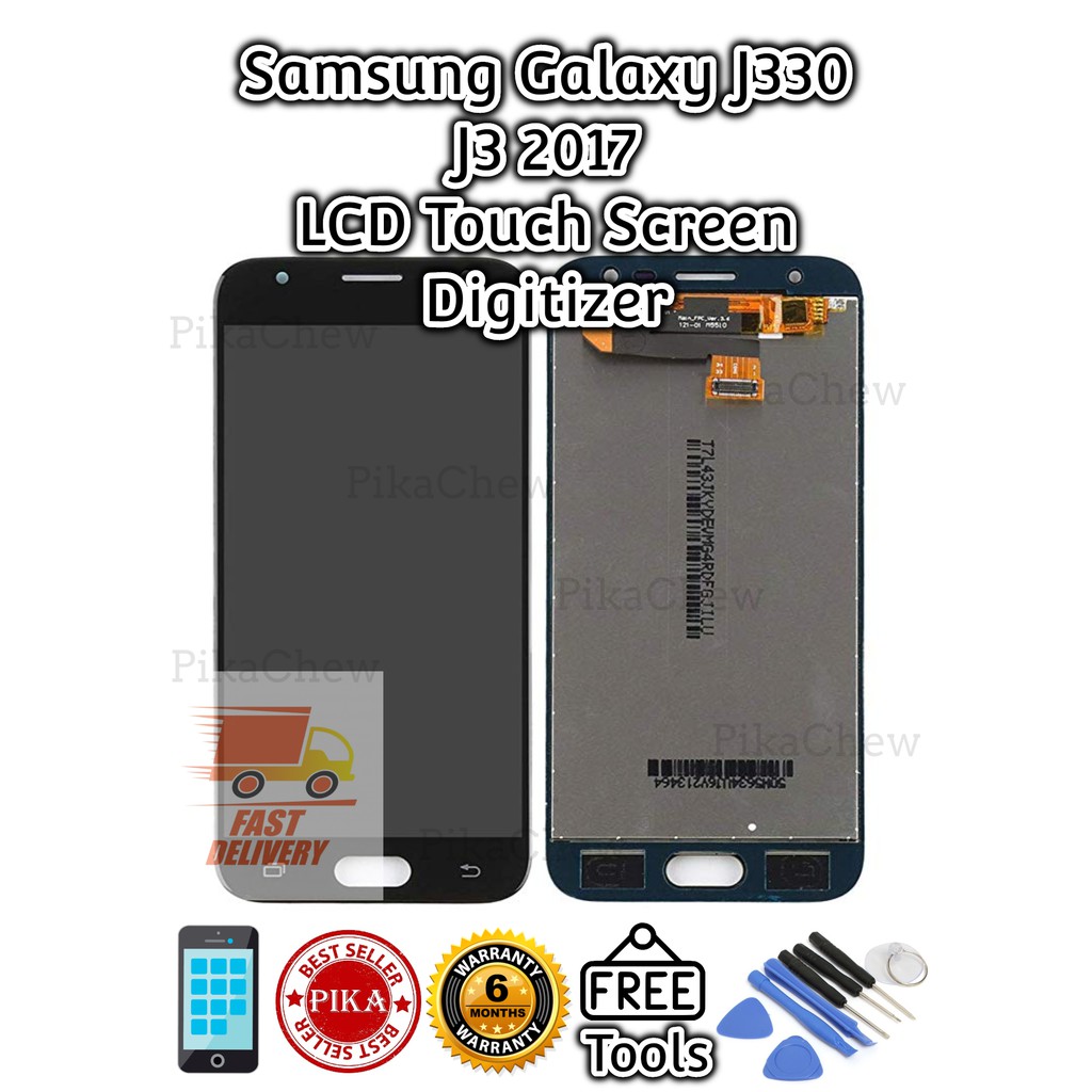 Pika 100 Original Samsung Galaxy J3 17 Lcd Touch Screen Digitizer Samsung J3 17 J330 Lcd Touch Screen Digitizer Shopee Malaysia