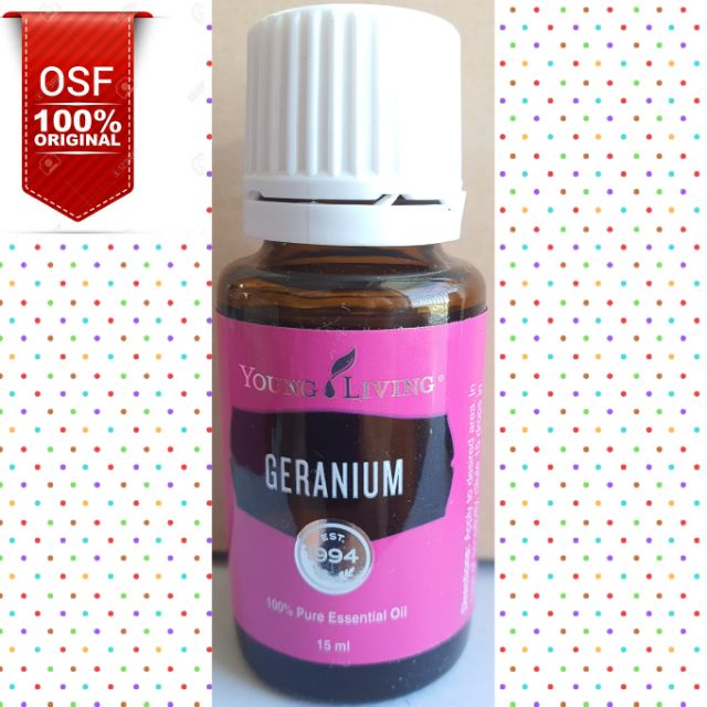 Young Living Geranium Essential Oil 15ml Shopee Malaysia