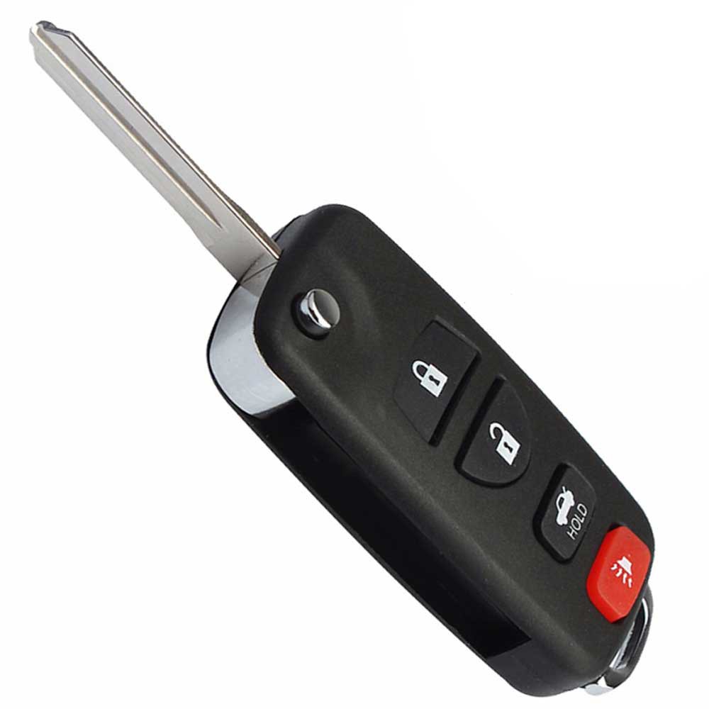 4 Buttons Keyless Remote Key Shell Case Fob For Nissan Infiniti Replacement