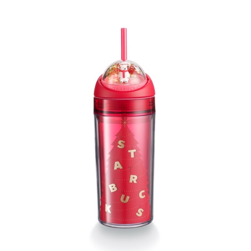 Starbucks Tumbler Holiday Christmas Rolling Santa Bear Shopee Malaysia