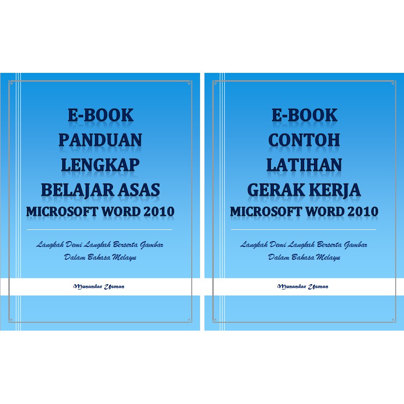 Ebook Panduan Lengkap Latihan Microsoft Word 2010 Dalam Bahasa Melayu Shopee Malaysia