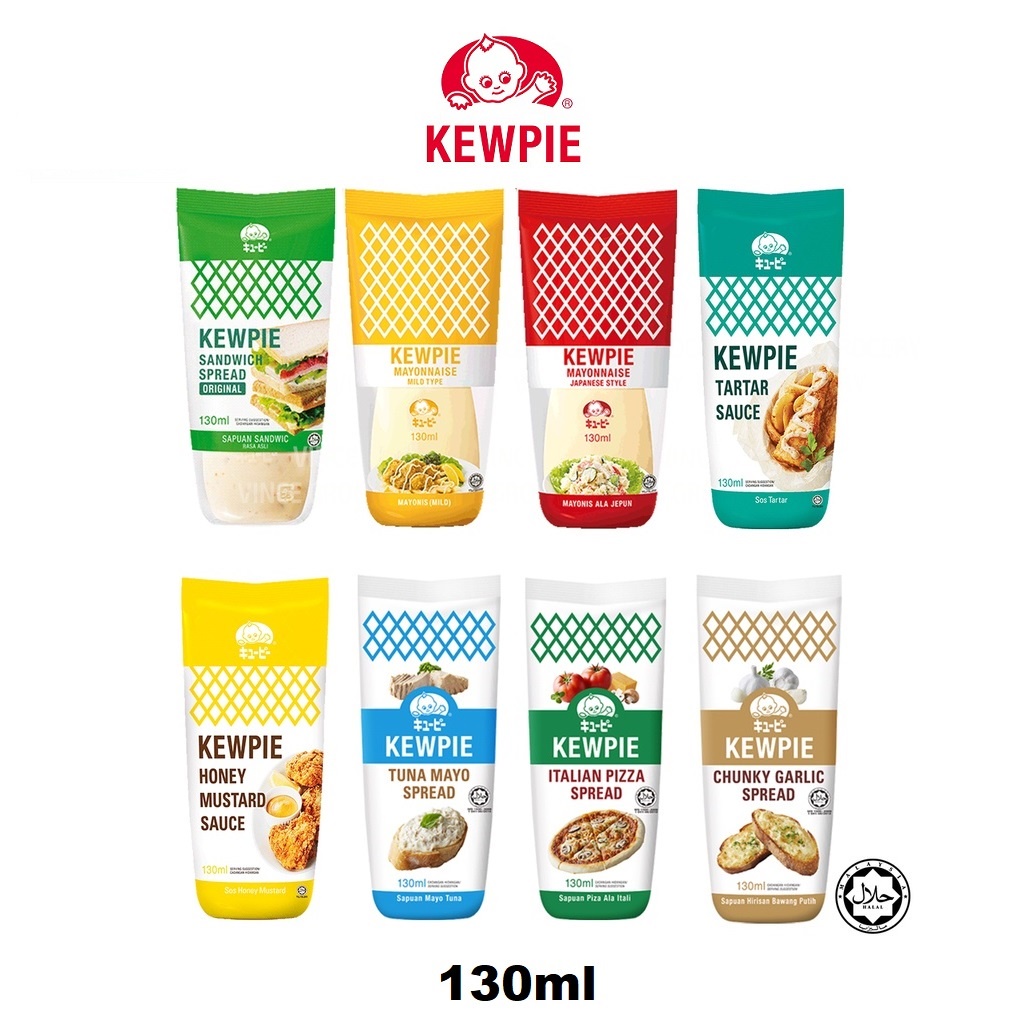 [HALAL] KEWPIE Mayonnaise Japanese Style / Sandwich Spread / Tuna