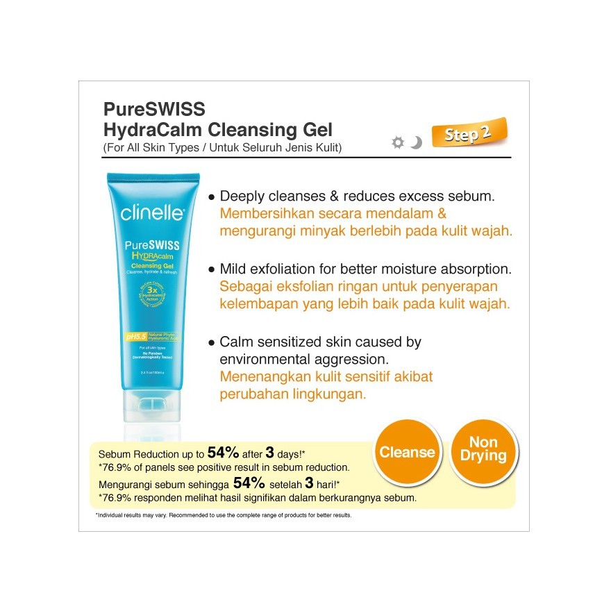 clinelle hydracalm cleansing gel