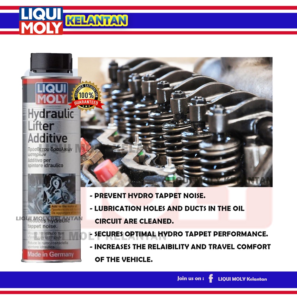 LIQUI MOLY HYDRAULIC LIFTER ADDITIVE 300ML Shopee Malaysia