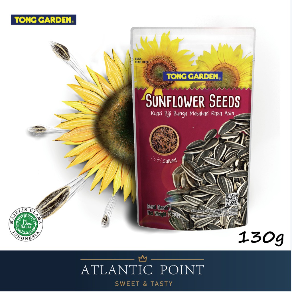 Buy Tong Garden Salted Sunflower Seeds With Shell 130g Halal Kuaci Bunga Matahari Rasa Asin 瓜子 Seetracker Malaysia