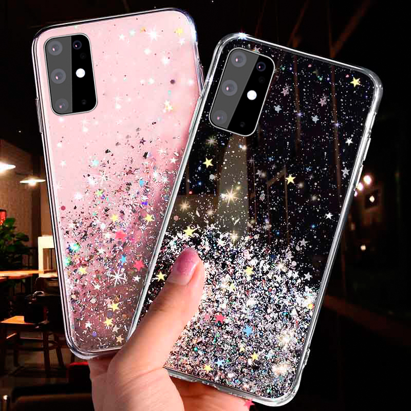 Casing Oppo A1k F1s F3 F5 Youth F7 Youth F9 Pro F11 Pro Reno 4 Pro Bling Glitter Soft Tpu Phone 8673