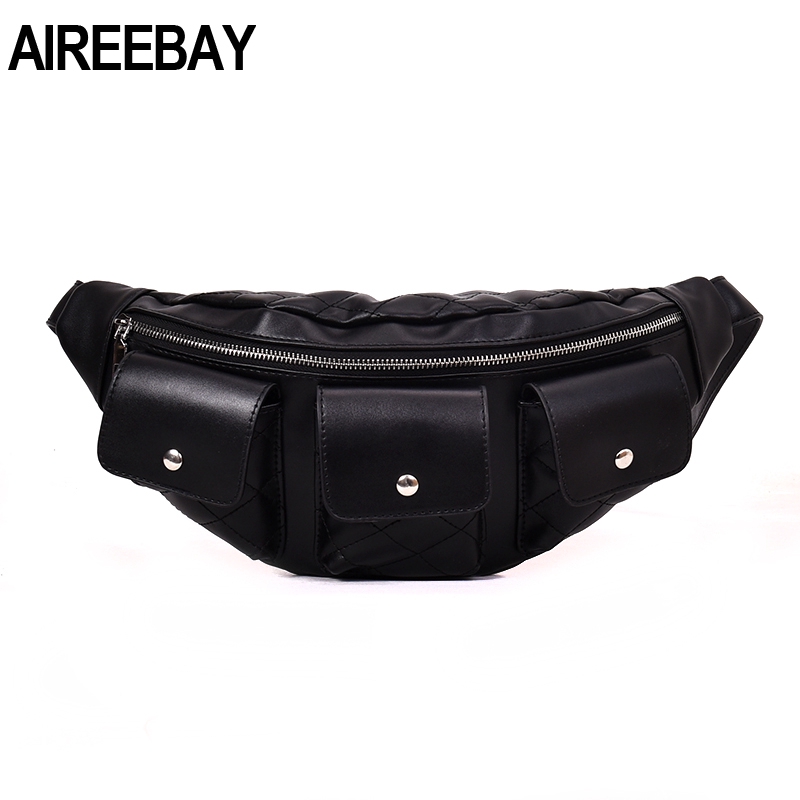 large leather fanny pack