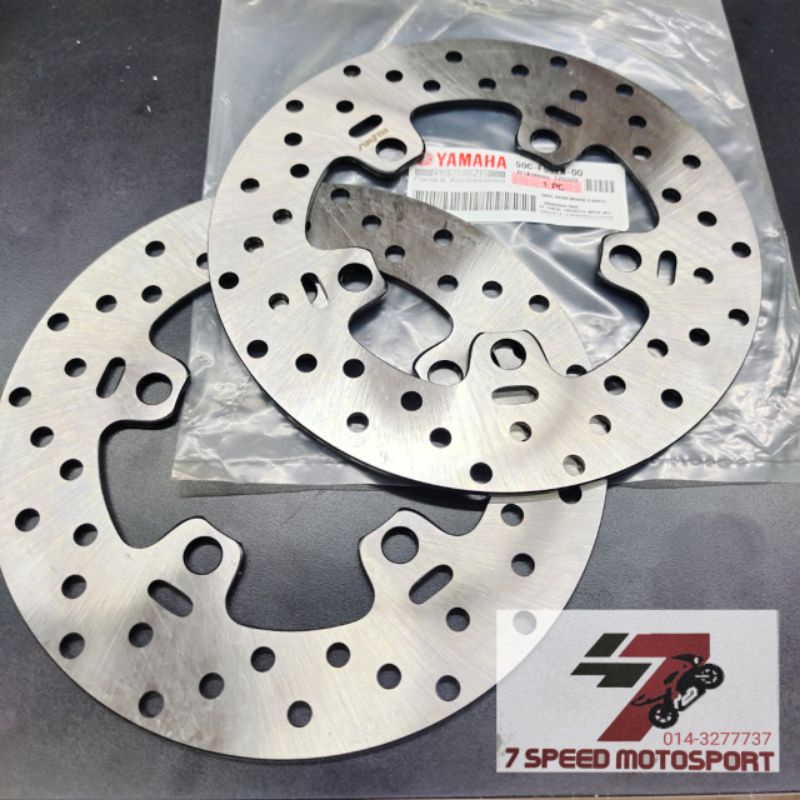 YAMAHA 125ZR/Y15ZR/LC135 5s ORIGINAL REAR DISC PLATE BELAKANG DISC STD ...