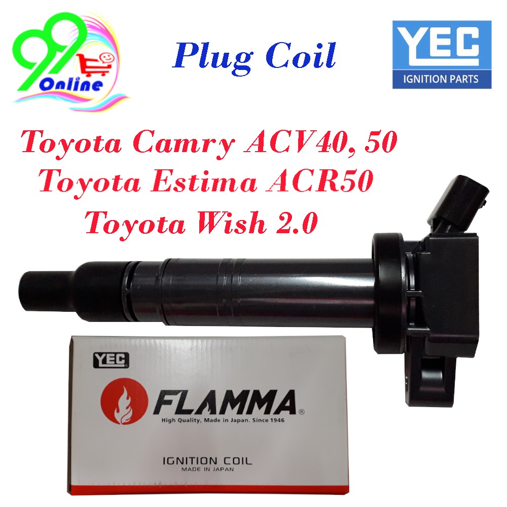 Toyota Camry Acv40 50 Toyota Estima Acr50 Toyota Wish 20 Yec Plug Coil Shopee Malaysia 7792