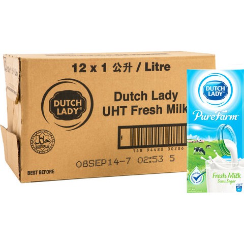 Fresh dutch milk lady