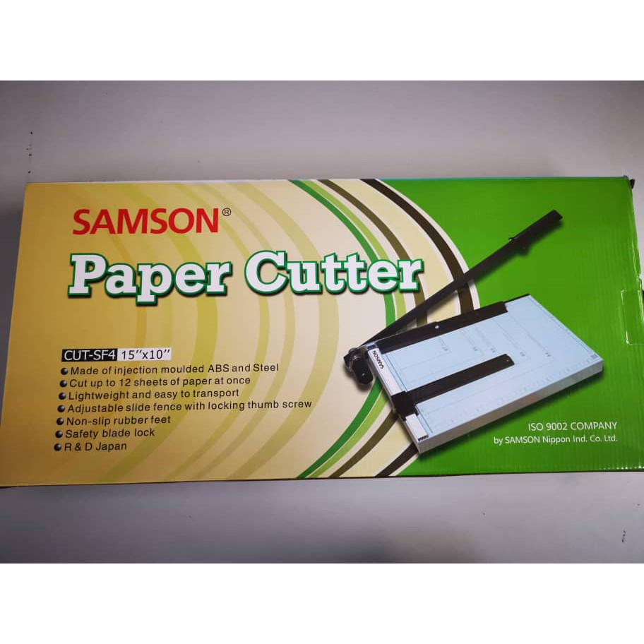 SAMSON Metal Plate Paper Cutter Shopee Malaysia