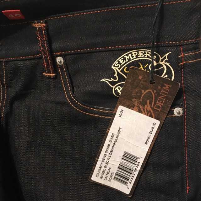 ed hardy denim jeans