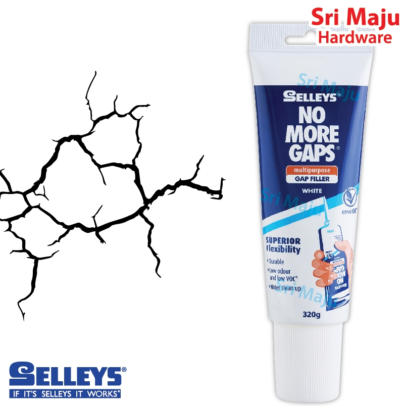 Maju Selleys No More Gaps 320g For Wall Crack Door Window Frame