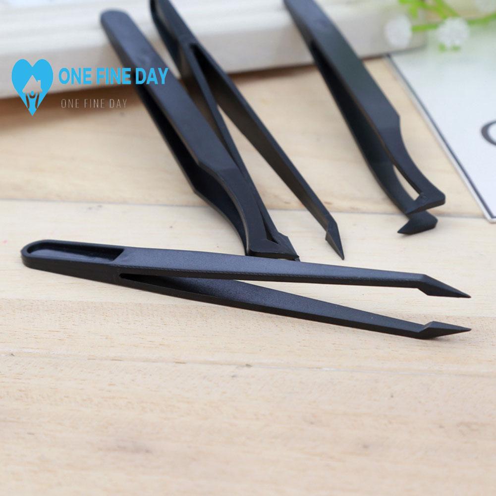 Anti-Static Tweezers ABS Tweezers Diy Beauty Supplies Gadgets K2H4