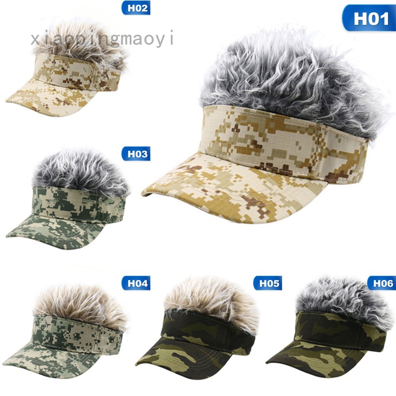 funny golf hats with hair