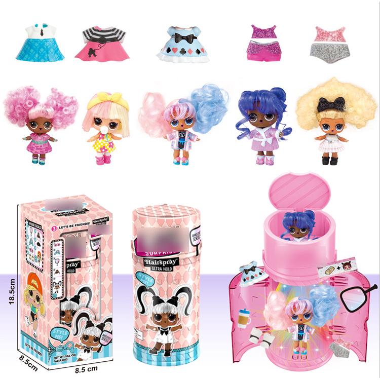 hairspray ultra hold lol dolls