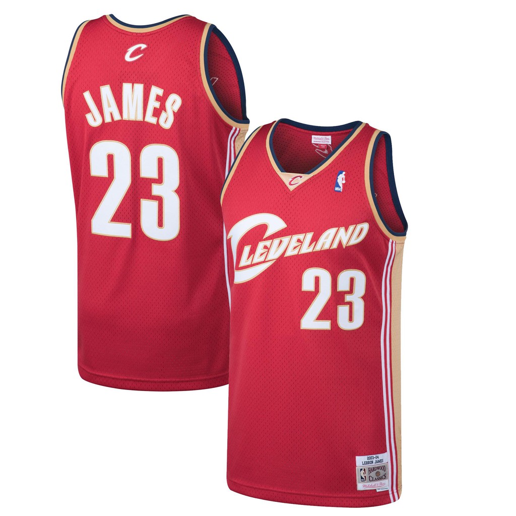 lebron hardwood classic jersey