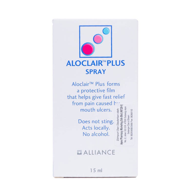 Aloclair Plus Spray 15ml