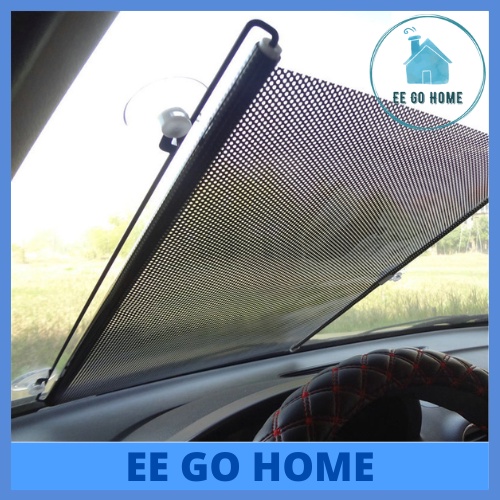 Car Retractable Sun Shade Curtain Car Front Side Window Sunshade Anti ...