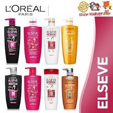 L'Oreal Paris Elseve Shampoo (650ml)【Ready Stock】Fast Delivery