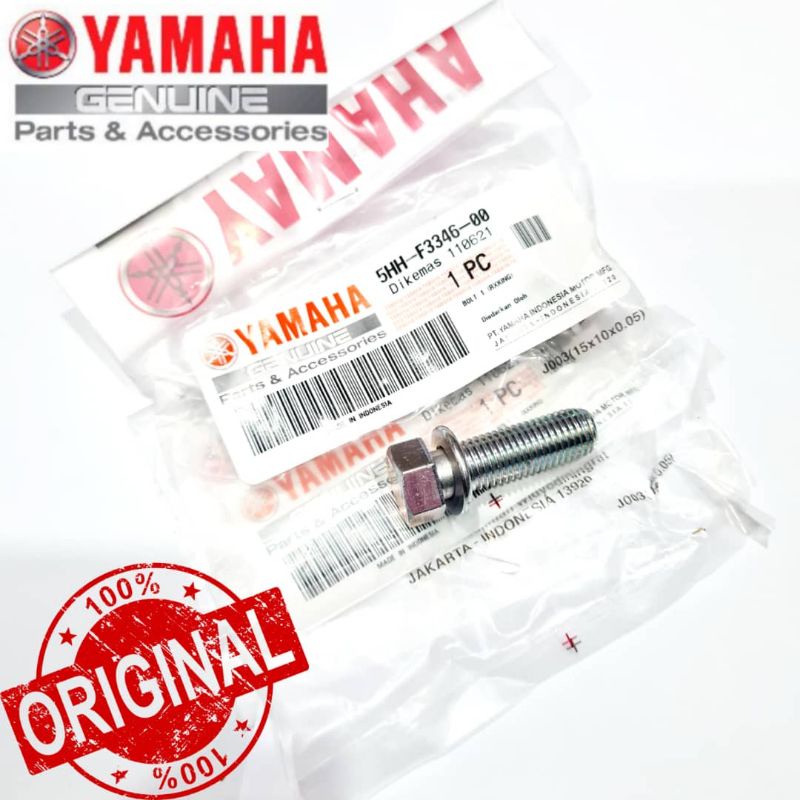 Kenapa mahal % Original YAMAHA 2pcs Bolt T fork Rxz Rxk Rxs