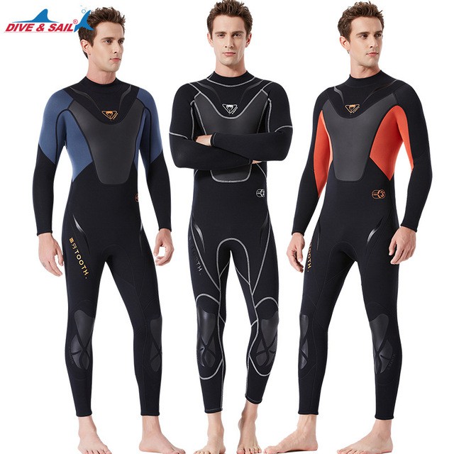 DIMPLEYA 3MM Neoprene Wetsuit One-Piece And Close Body Diving Suit for Men Women Scuba Dive Surfing Snorkeling Spearfishing Plus Size