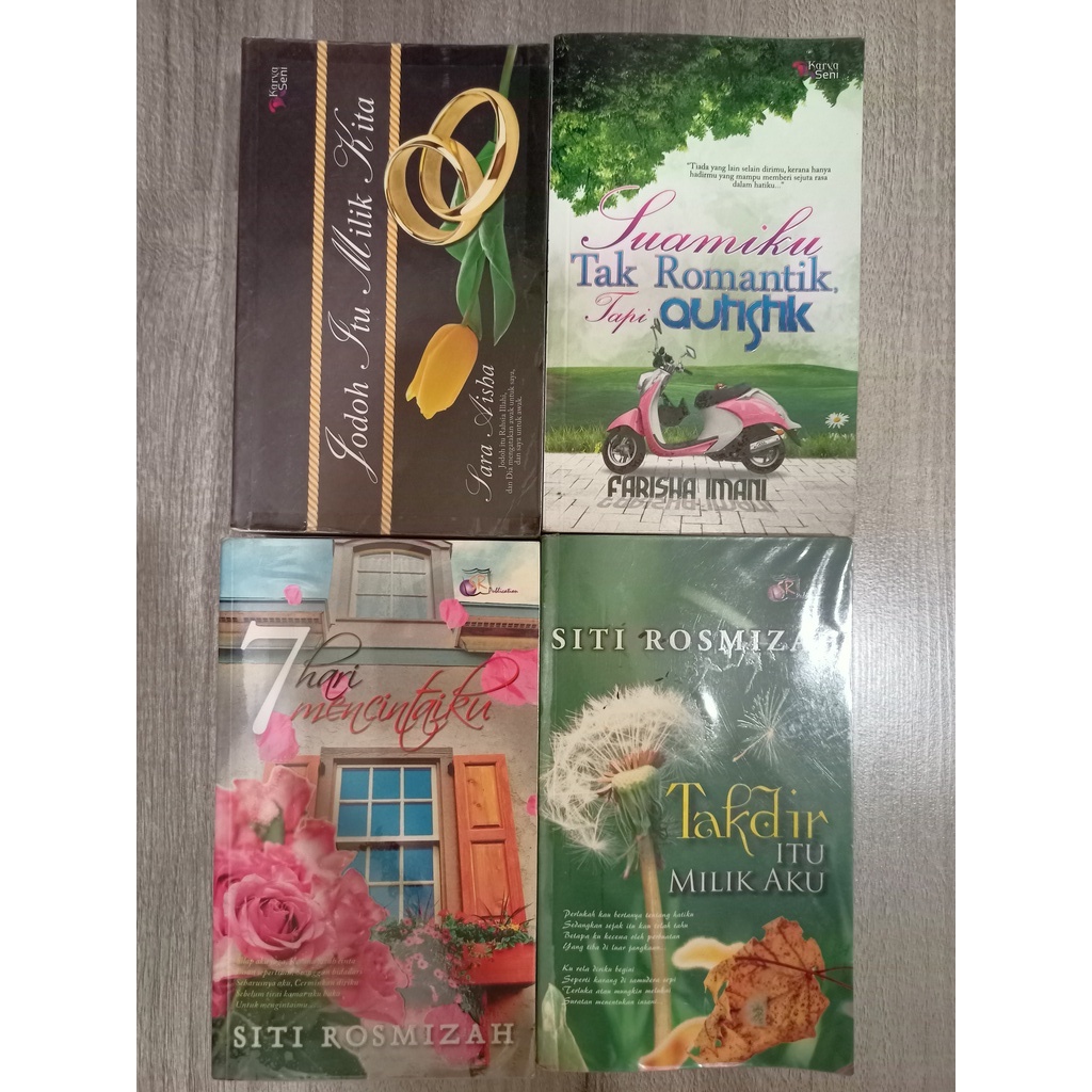 PRELOVED NOVEL MELAYU (III) | Shopee Malaysia