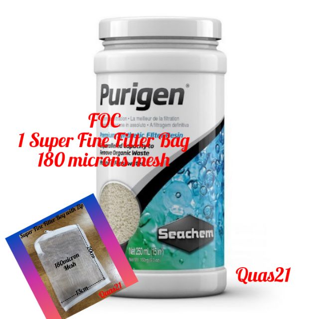 250ml Seachem Purigen Premium Synthetic Filter Resin