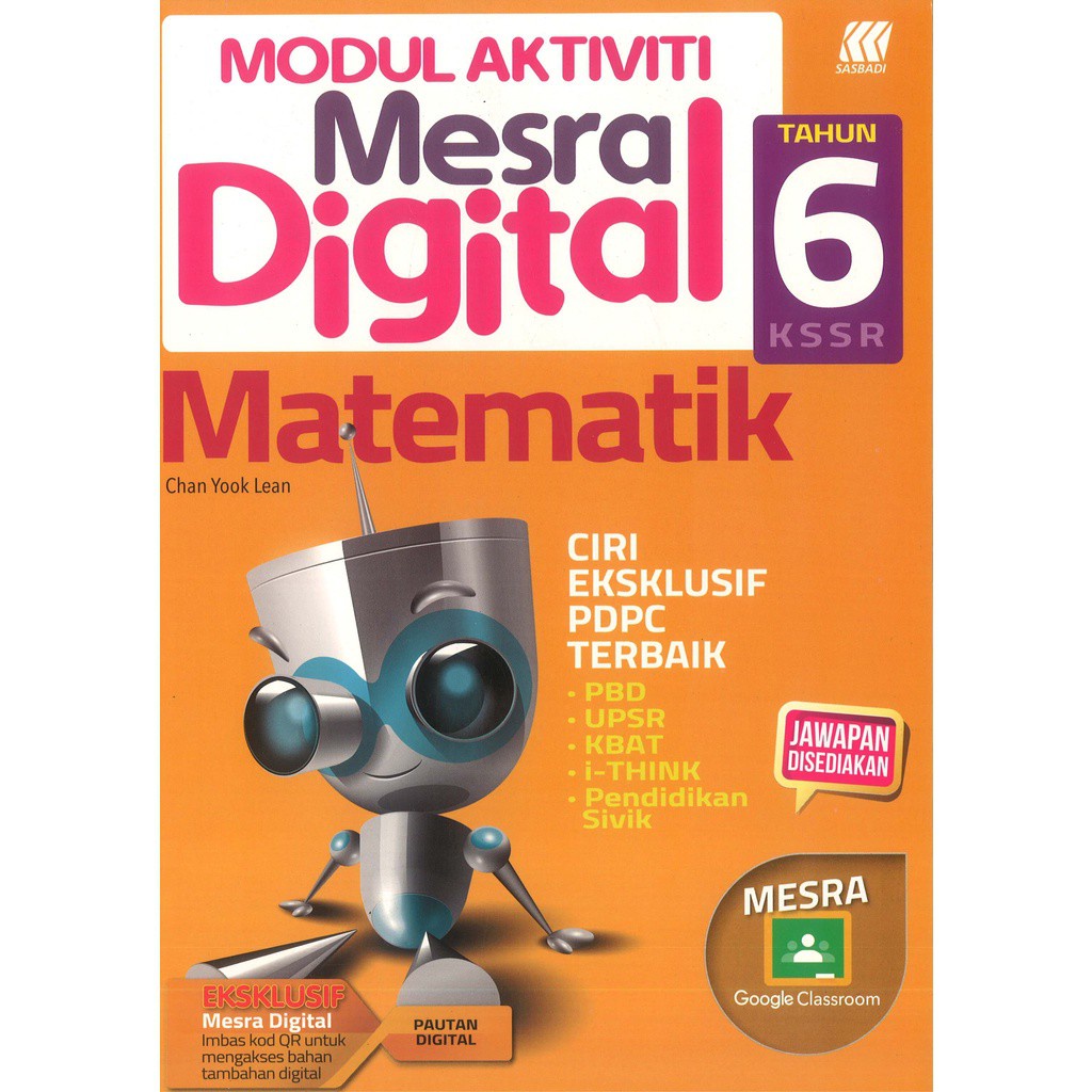 Sasbadi Modul Aktiviti Mesra Digital Matematik Tahun 6 Shopee Malaysia