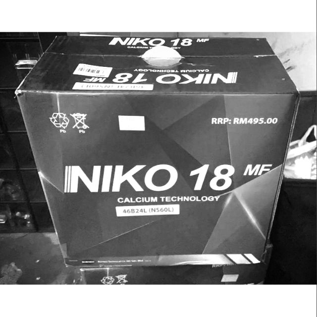Niko 18 Ns60r L Car Battery Shopee Malaysia