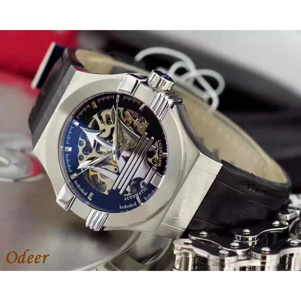 maserati mechanical watch