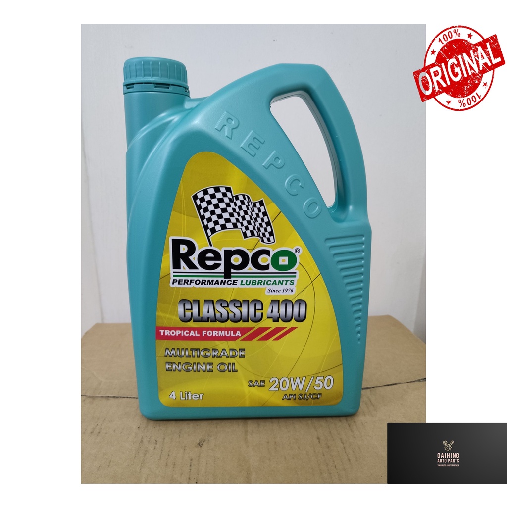 Repco Engine Oil Repco Classic 400 20W/50 API SJ CF Multigrade Engine