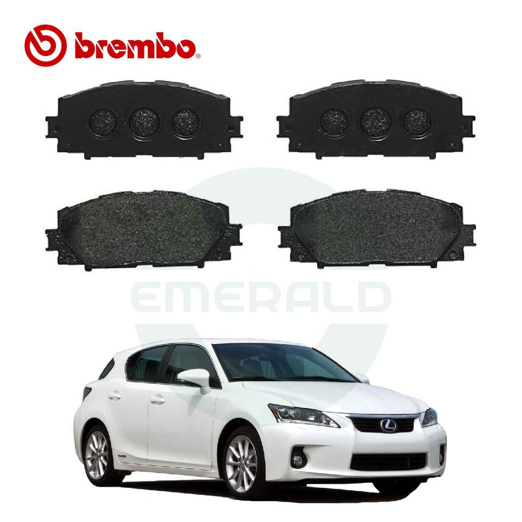 BREMBO Front Brake Pads Lexus CT200h Shopee Malaysia