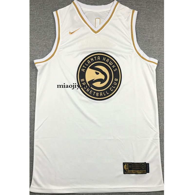trae young white jersey